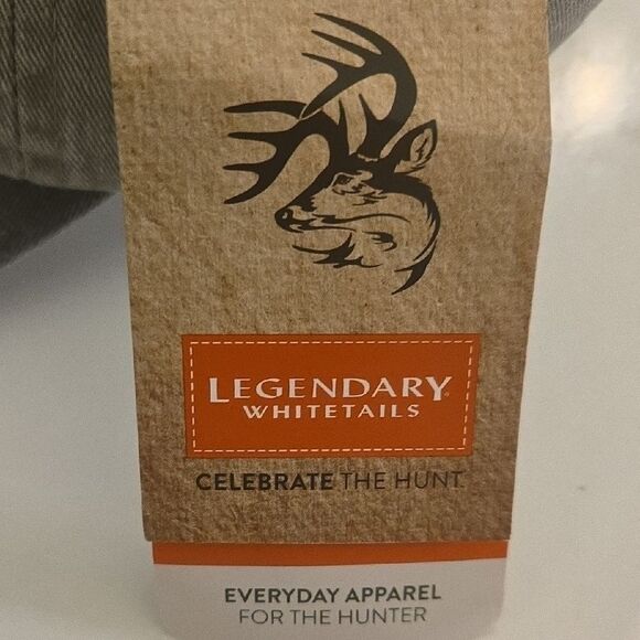 Legendary Whitetails Gray Cap with Embroidered Logo - Picture 3 of 6